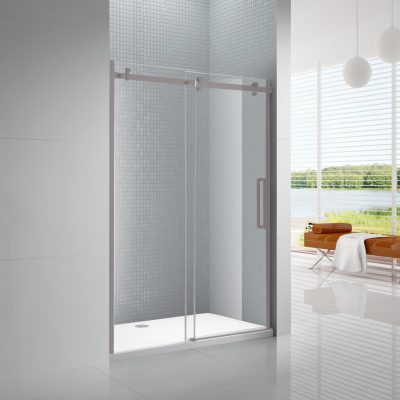 TEMPERED GLASS SHOWER DOORS & ACRYLIC SHOWER BASES