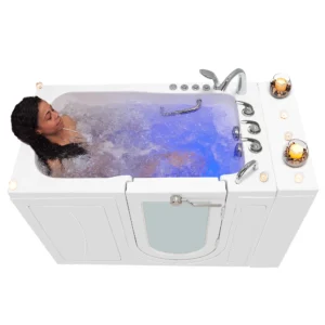 Ella Capri Acrylic Outward Swing Door Walk-in Bathtub
