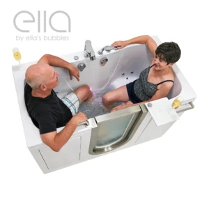 The Companion Two Seat Inward Swing Door Acrylic Walk-In Bathtub
