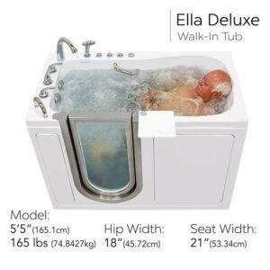 Deluxe – Acrylic Walk In Bathtub